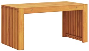 Mesa de Café 70x35x35 cm Madeira Maciça Acácia