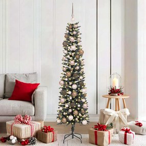 vidaXL Árvore de Natal Artificial Verde 50.5 x 50.5 x 180 cm