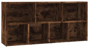 Estante 50x25x106 cm cor carvalho fumado