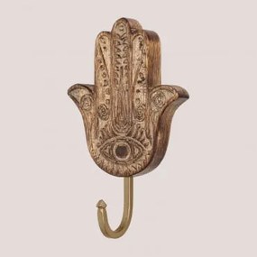 Cabide De Parede Em Madeira De Manga Niala B - Sklum