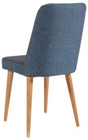 Conjunto de Mesa de Jantar Extensível Vina – Pinho Atlântico Azul Mari