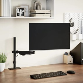 vidaXL Braço p/ monitor independente ecrã 27" máx. mola a gás 10 kg