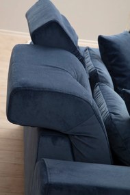 Sofá de Canto Frido – Azul Marinho – 304 cm x 190 cm