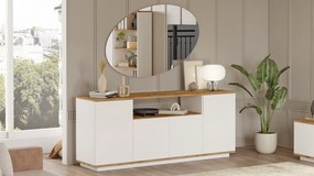 Console FR15 – Atlantic Pine White – 180x75x44,5 cm