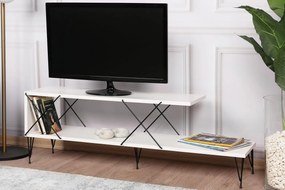 Móvel TV Street – Branco – 120 cm x 40 cm x 30 cm