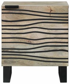 Mesas de cabeceira 2 pcs Natural 40 x 33.5 x 46 cm