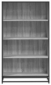 Estante 80,5x35x139 cm derivados de madeira cinzento sonoma