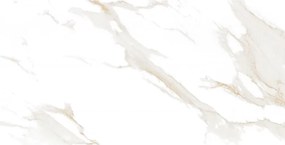 Mexen Luton Gres dourado esmaltado retificado G1, azulejo de chão e parede 120 x 60 cm, brilho - TL113-120-060-01