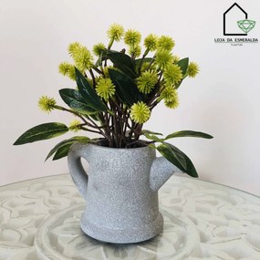 Planta Decorativa em Regador | 10x10x23CM - Modelo 2