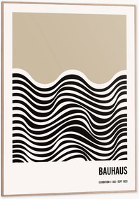 Impressão digital emoldurada Bauhaus