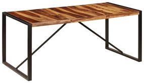 Mesa de jantar 180x90x75 cm madeira de sheesham maciça