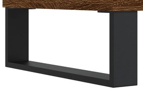 Móvel TV 100x35x55 cm madeira processada cor carvalho castanho
