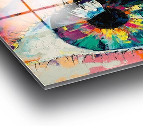 Pintura Decorativa em Vidro Temperado UV-179 – Multicolor – 70 x 100 c