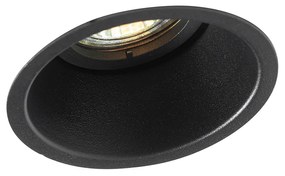 LED Foco embutido inteligente preto ajustável incl. Wifi GU10 - Alloy Moderno