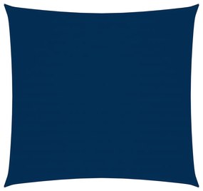 Para-sol estilo vela tecido oxford quadrado 5x5 m azul