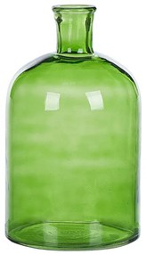 Vaso de vidro verde 31 cm PULAO Beliani