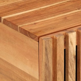 Mesa de centro 80x51x40 cm madeira de acácia maciça