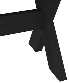 Banco de jantar NOAIN pernas forma X 180x40x45 cm pinho maciço
