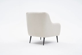 Sofá de 1 Lugar Revos – Creme – 80x83x78 cm