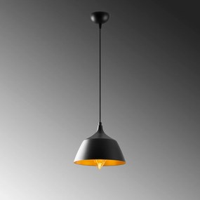 Candeeiro Dodo – Preto – 25 x 25 cm