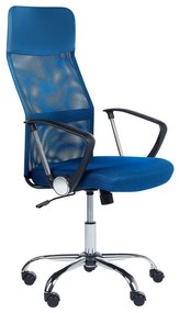 Cadeira de escritório azul DESIGN Beliani
