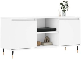 Móvel de TV 104x35x50 cm derivados de madeira branco