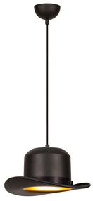 Candeeiro de Teto Sivani – Preto – Diâmetro 30 cm, Altura 114 cm