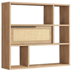 Prateleira de Parede ON5 – Nogueira – 90,1x81x22 cm