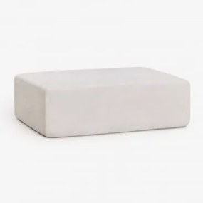 Puff Em Chenille Embalado A Vácuo Norridge Chenille Bege Creme - Sklum