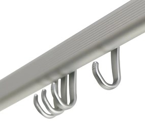 406082 Sealskin Conj. de varão para cortina de duche Easy-Roll alumínio