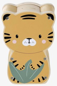 Mealheiro musical Tanzanie em madeira FSC®  amarelo