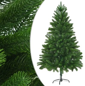 vidaXL Árvore de Natal artificial agulhas realistas 210 cm verde