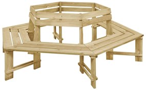 Banco de jardim 240 cm pinho impregnado
