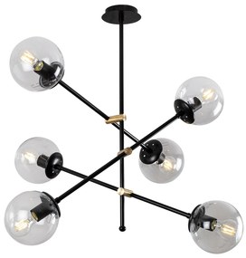 Chandelier Martı – Preto – 82 cm x 76 cm