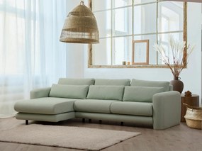 Sofá de Canto Lily – Verde – 290 x 165 cm
