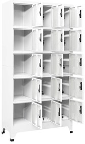 Cacifo 90x40x180 cm aço branco