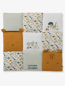 Tapete / Fundo de parque em patchwork, Savana multicolor