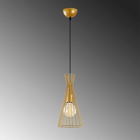 Candeeiro Chandelier Mezopotamya – Dourado – 20 cm x 136 cm