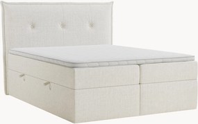 Cama divã em chenille artesanal com arrumação Aussie, H3