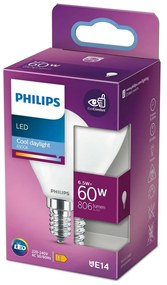 Lâmpada LED Philips E14 6,5 W 806 Lm (ø 4,5 X 8 cm) (6500 K)