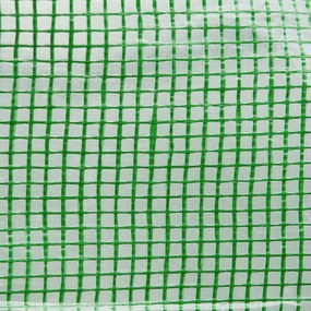 Estufa Tipo Túnel de Jardim 350x200x200cm Estufa de Jardim com 6 Janel