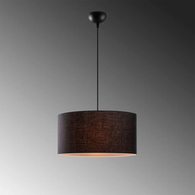 Candeeiro de Teto Abajur – Preto – 40 x 40 cm