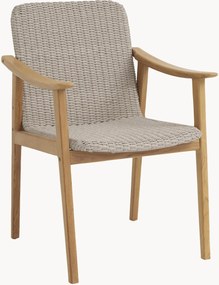 Cadeira de jantar para jardim em madeira de teca Honolulu