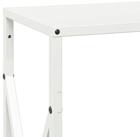 Suporte para lenha 34x25x70 cm aço laminado a frio branco