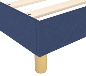 Estrutura de cama sem colchão 80x200 cm azul