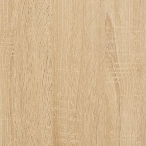 Mesa de cabeceira 44x35x45 cm derivados madeira carvalho sonoma