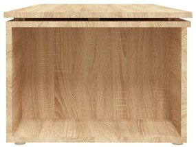 Mesa de centro 150x50x35cm derivados de madeira carvalho sonoma