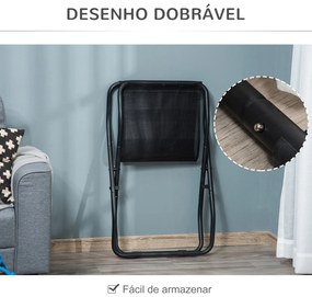 PawHut Cama Elevada para Cães Dobrável Cama para Animais de Estimação