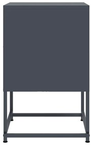 Mesa de cabeceira 36x39x60,5 cm aço antracite