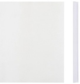 4 pcs painéis de privacidade para jardim 35x0,19 m PVC branco